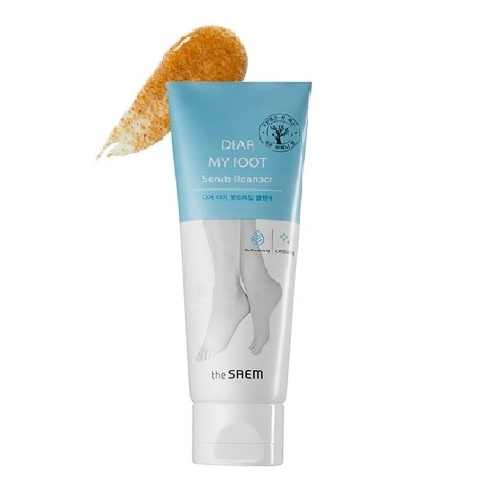 Пенка-скраб для ног The Saem Dear My Foot Scrub Cleanser