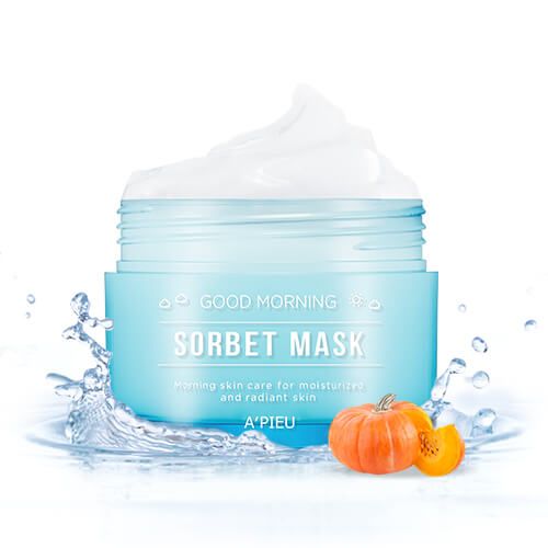 Утренняя несмываемая маска-сорбет для лица Apieu Good Morning Sorbet Mask