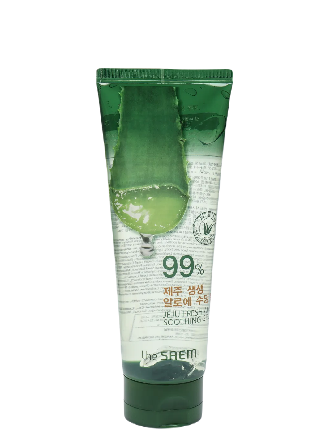 Универсальный гель алое для лица и тела The Saem Jeju Fresh Aloe Soothing Gel 99% - 300 мл