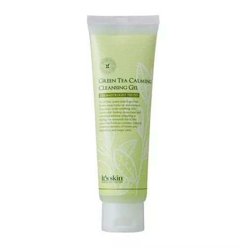 Очищающий гель для лица с зеленым чаем It's Skin Green Tea Calming cleansing Gel